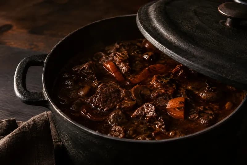 Stew 2 Stunden schmoren