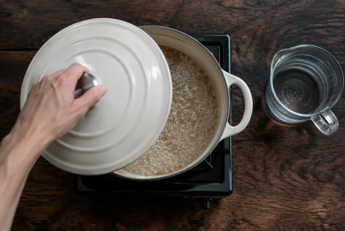 Reis kochen
