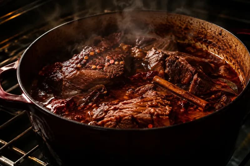 Fleisch schmoren