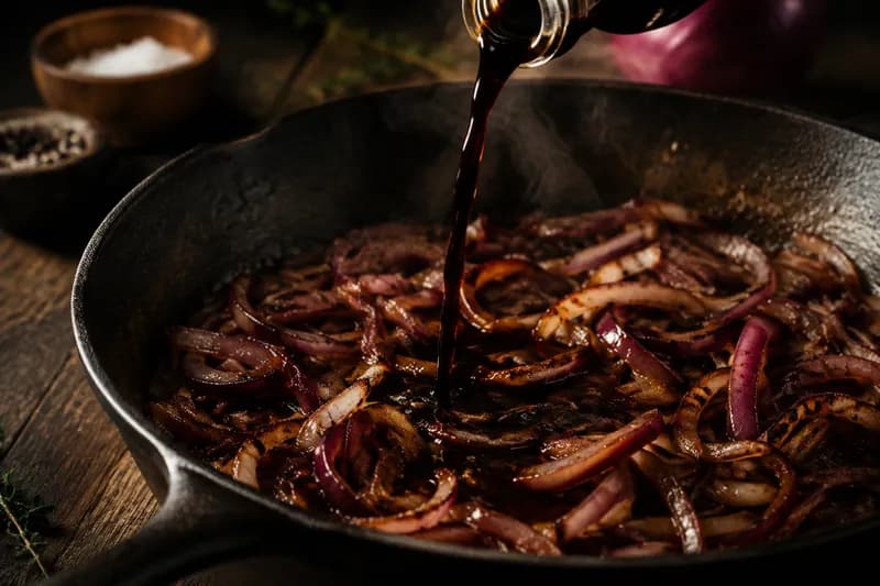 Balsamico-Sauce einkochen
