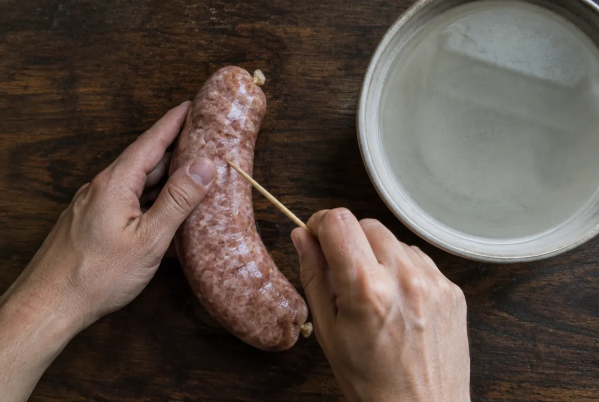 Cotechino vorbereiten