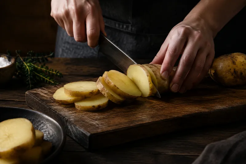 Speck und Zwiebel auslassen