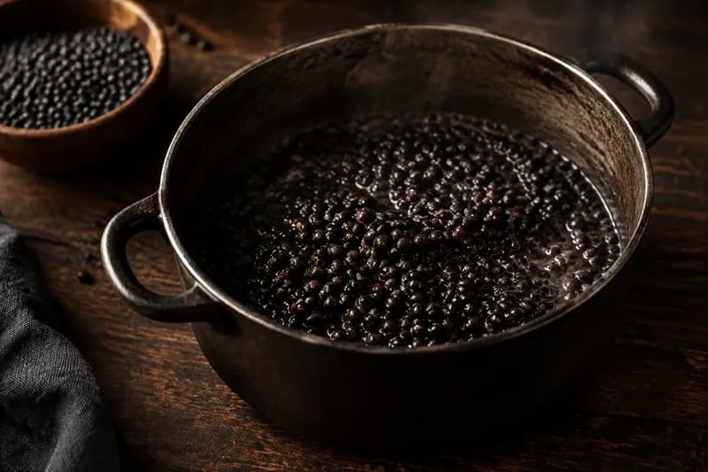 Linsen kochen