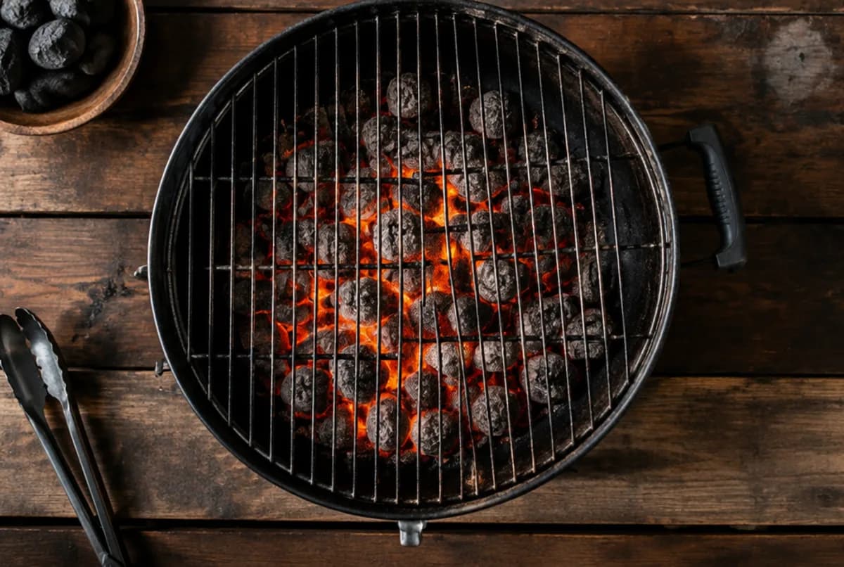 Grill vorheizen