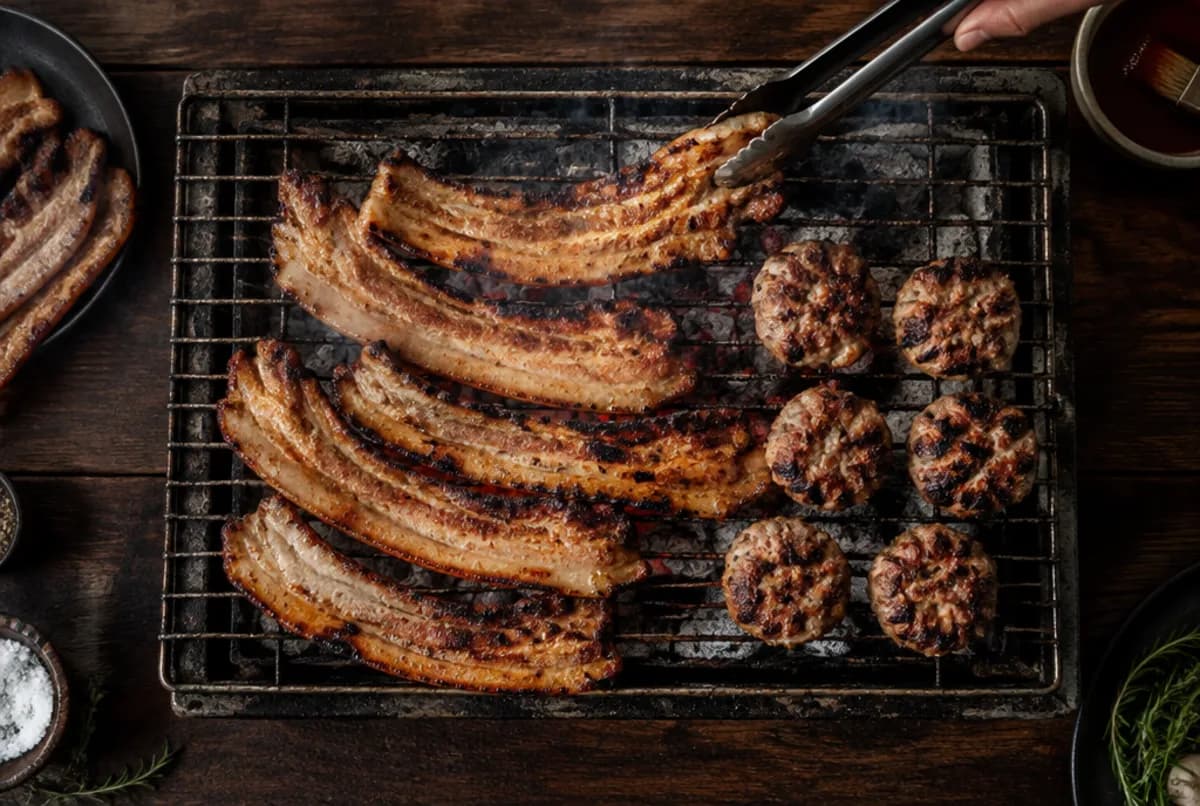 Fleisch grillieren