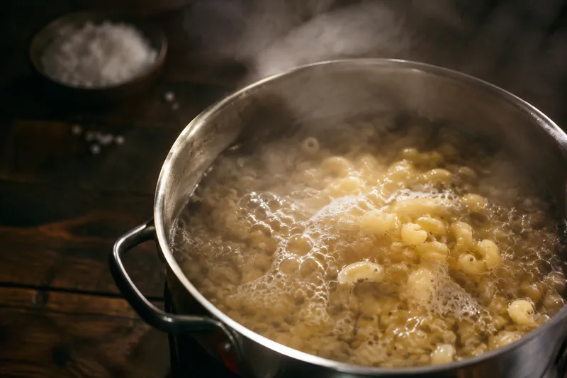Hörnli kochen