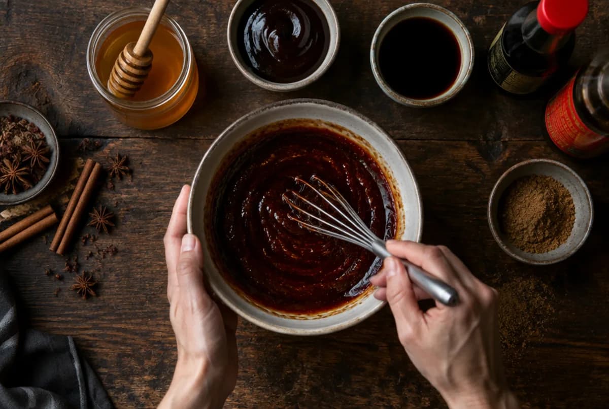 Marinade anrühren