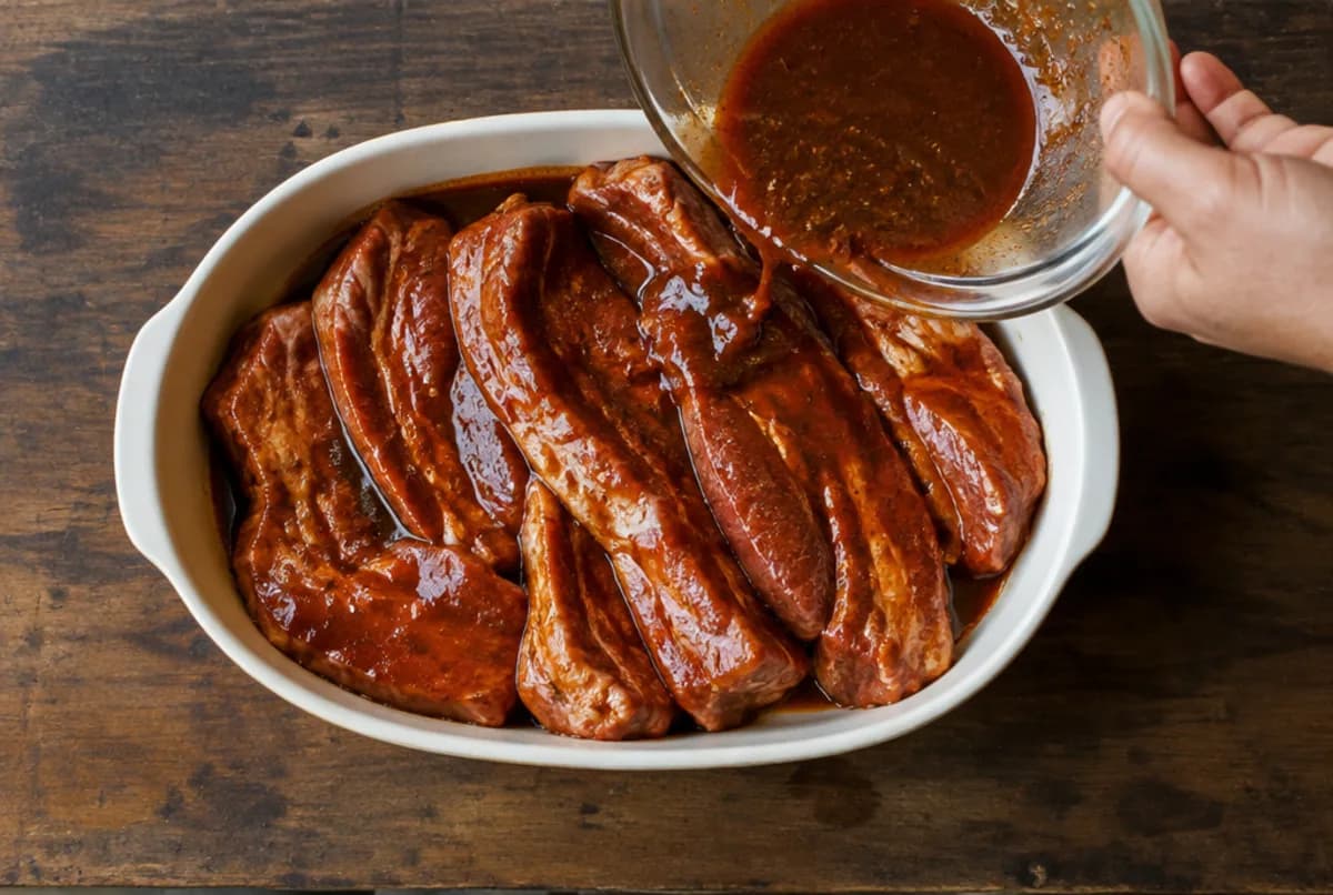 Fleisch marinieren