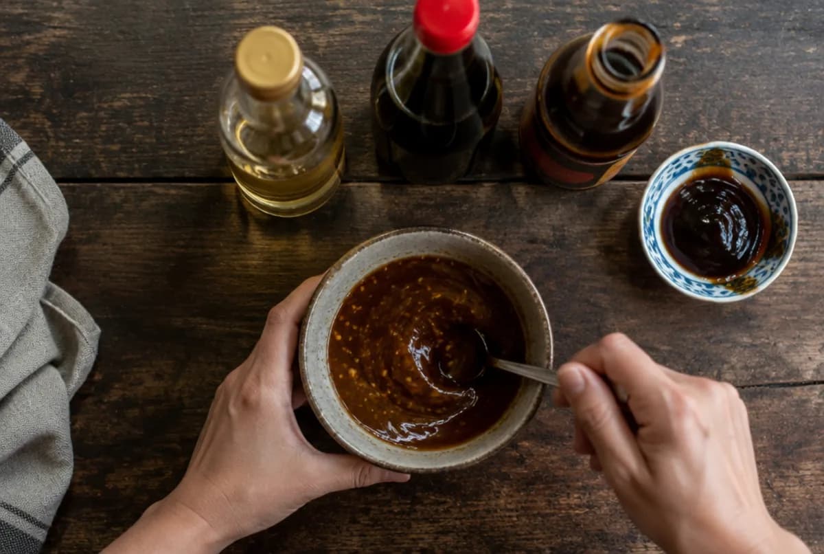Sauce bereitstellen
