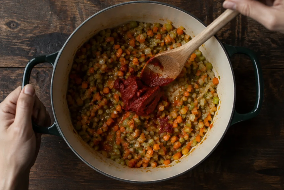 Soffritto ansetzen