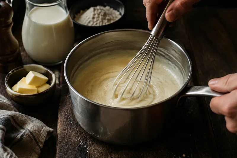 Béchamel kochen