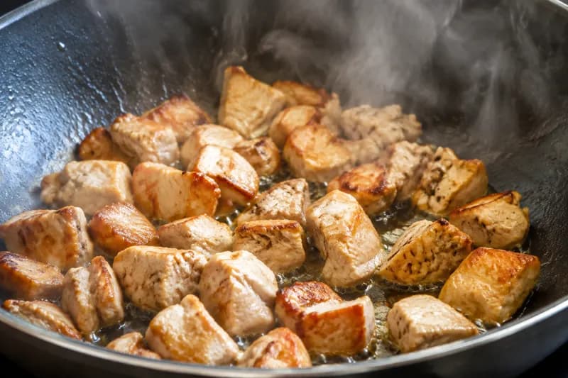 Poulet anbraten