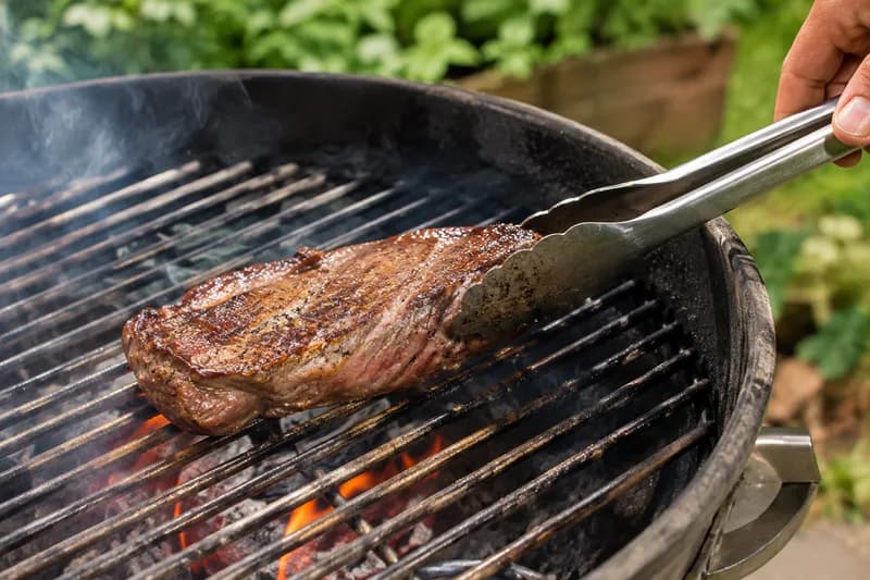 Steak scharf anbraten