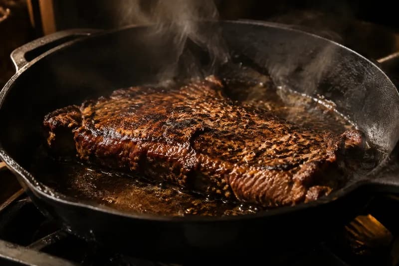 Flank Steak braten
