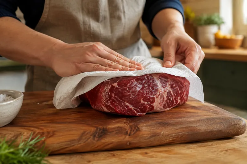 Fleisch vorbereiten