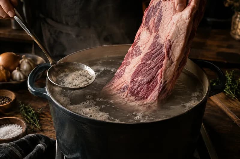 Fleisch einlegen