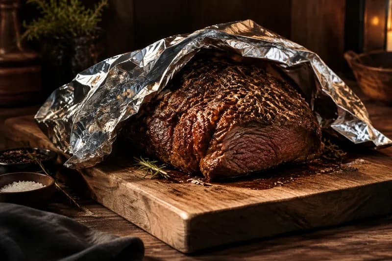 Fleisch ruhen lassen