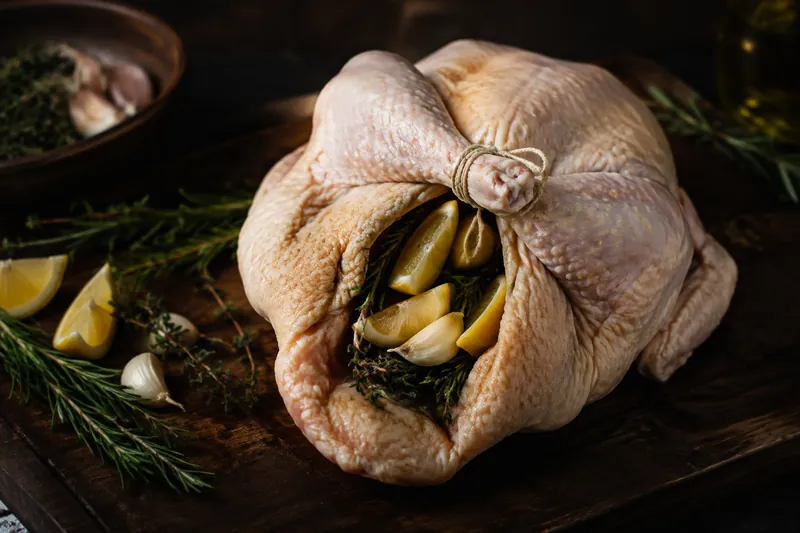 Poulet füllen
