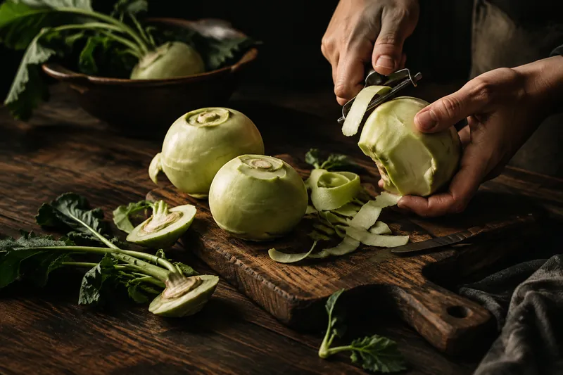 Kohlrabi höhlen und kochen
