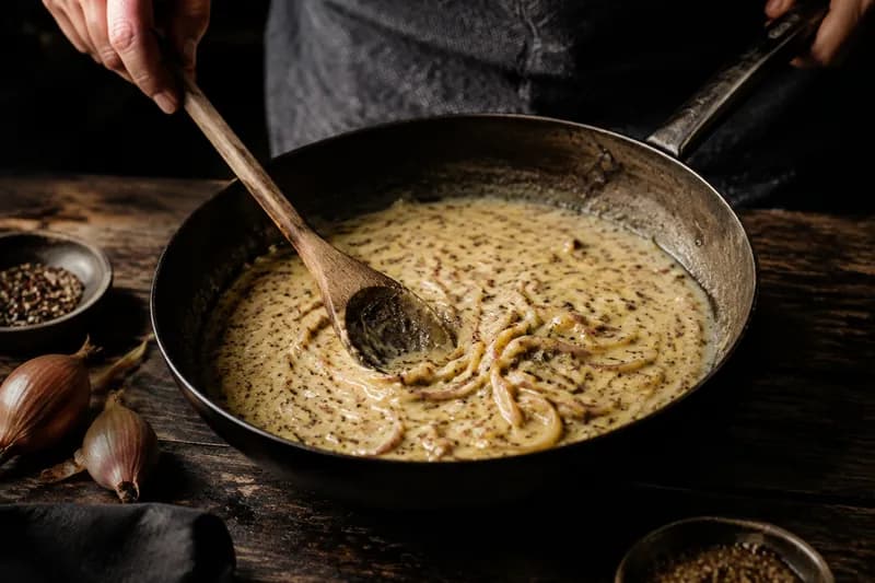 Senfsauce ansetzen