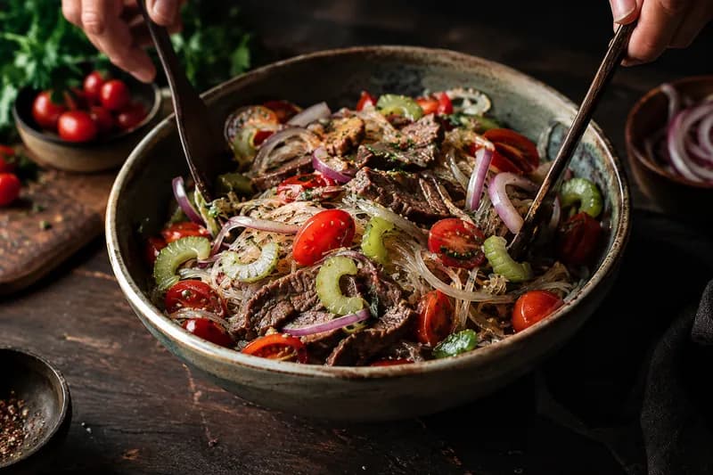 Salat zusammenstellen