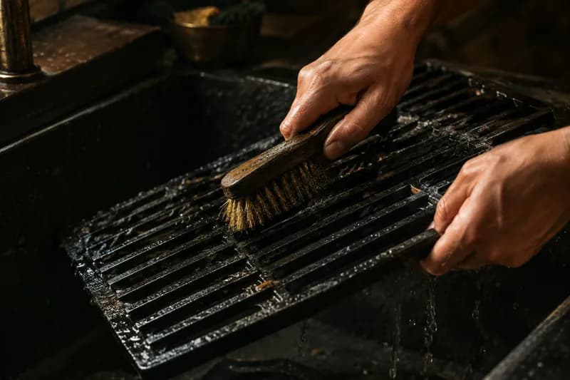 Rost und Grill reinigen