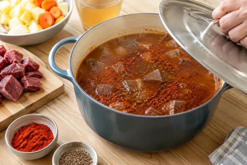 Suppe köcheln