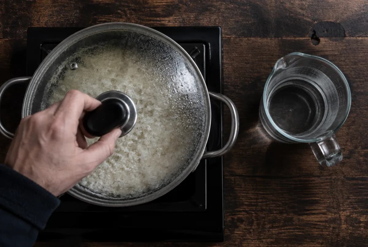 Reis kochen