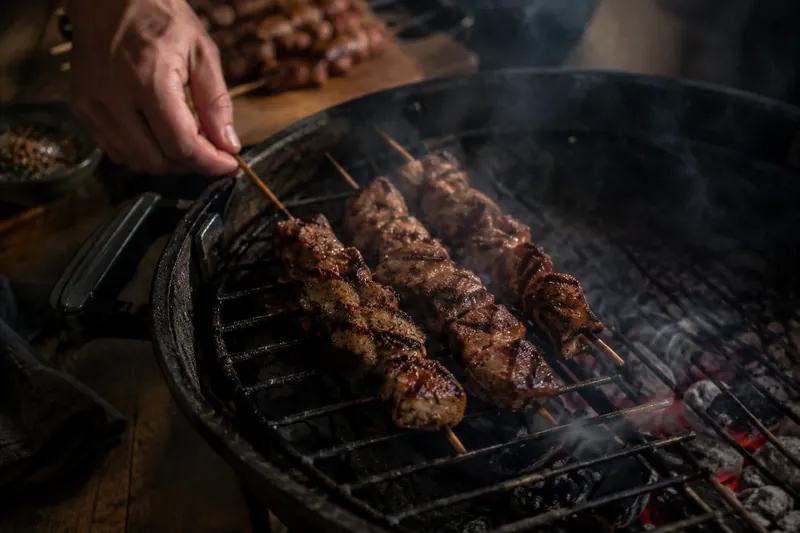 Indirekt grillen