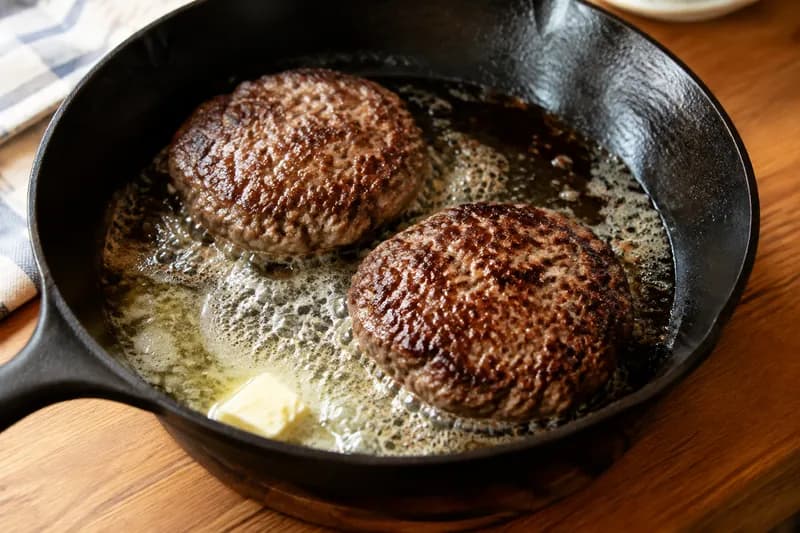 Patties braten