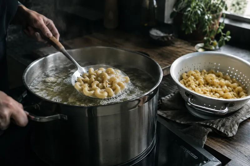 Hörnli al dente kochen