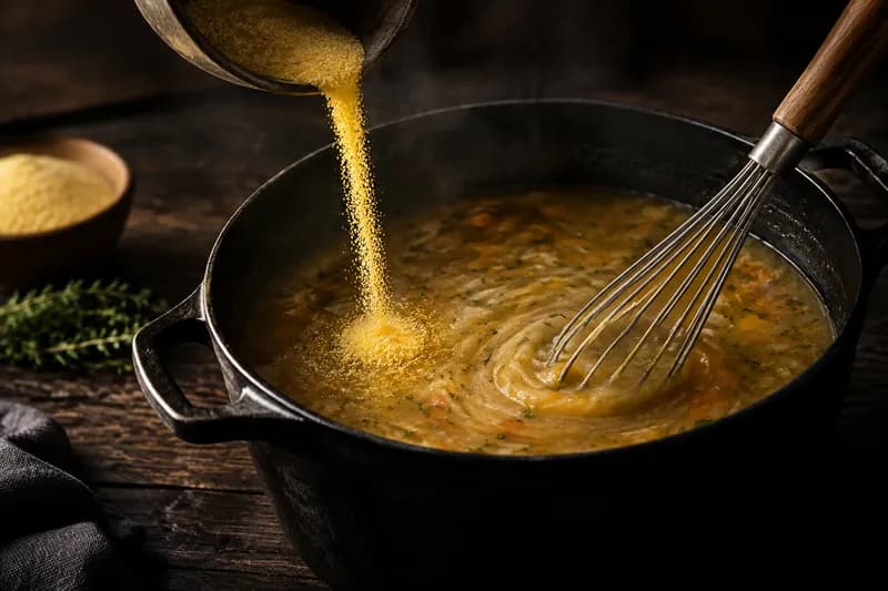 Polenta ansetzen