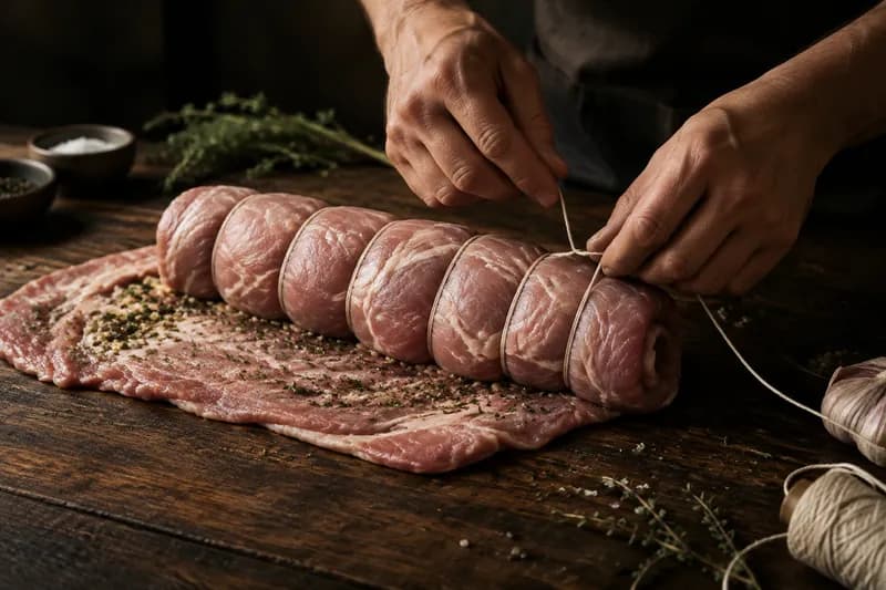 Rollen und binden