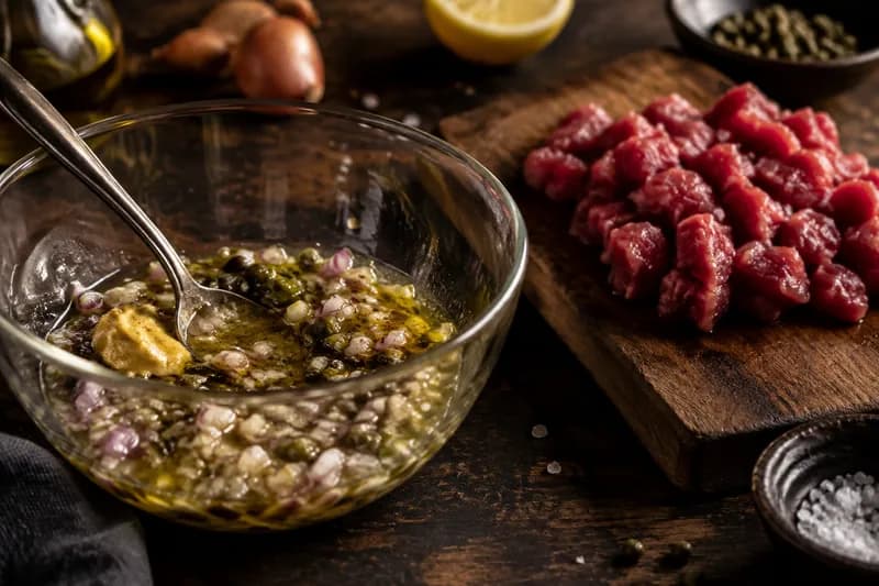 Marinade anrühren