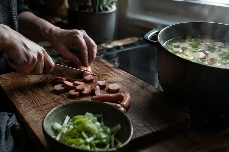 Wienerli ziehen lassen