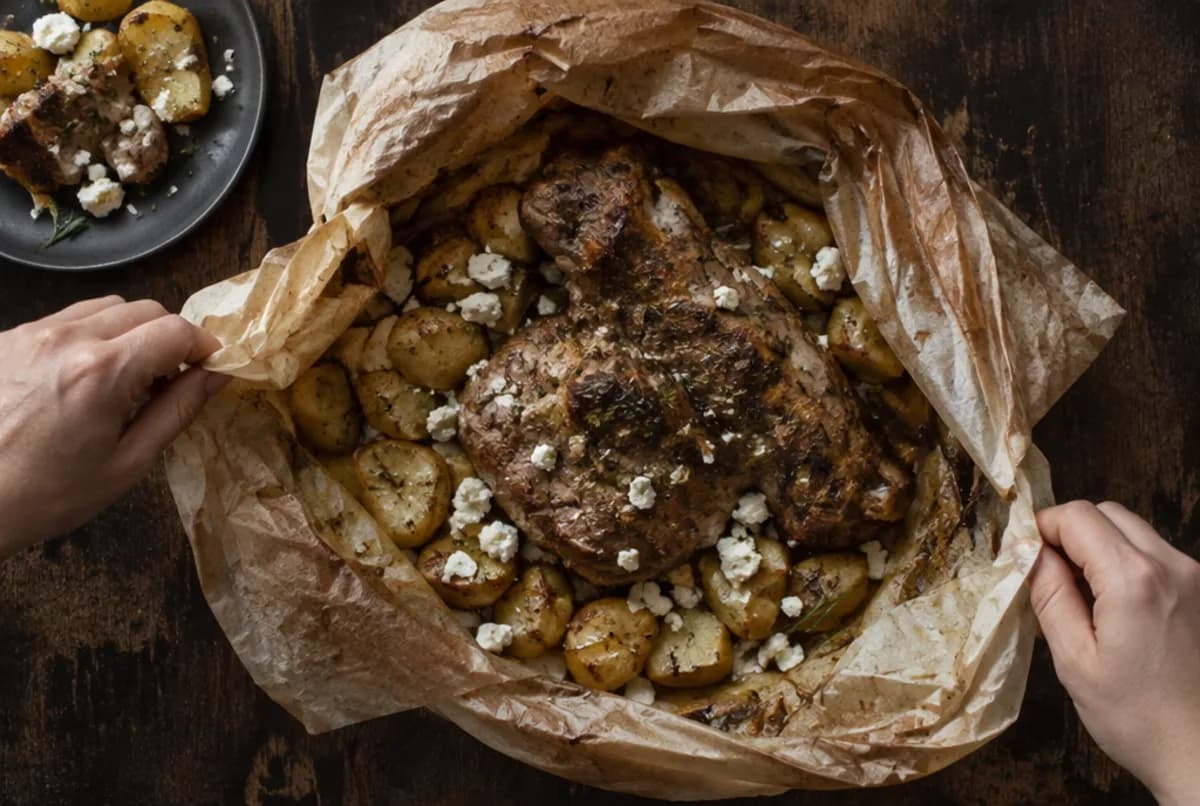 Feta zugeben und bräunen