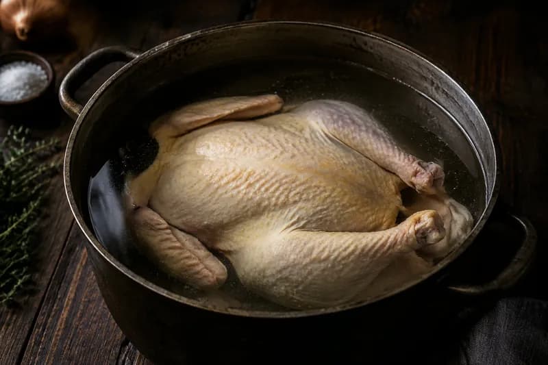 Huhn vorbereiten