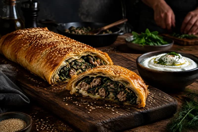 Backen und servieren