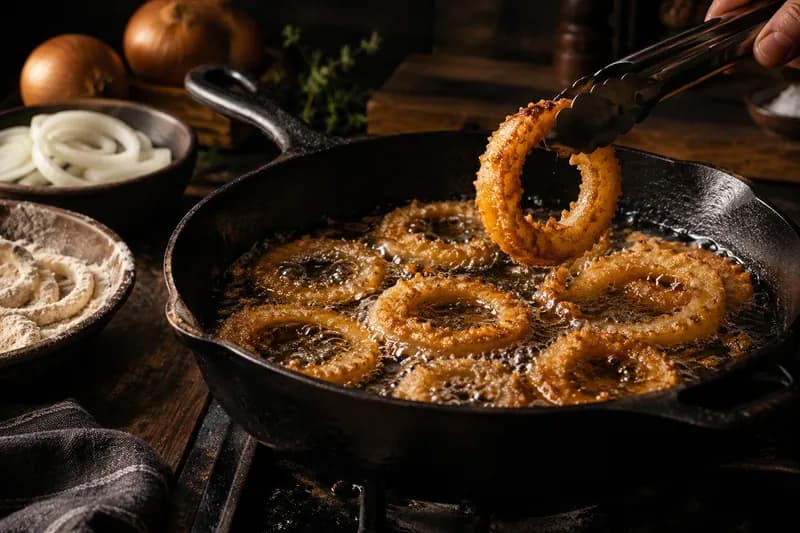 Röstzwiebeln backen