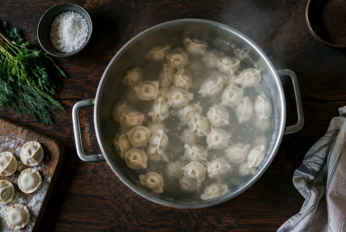 Manti kochen