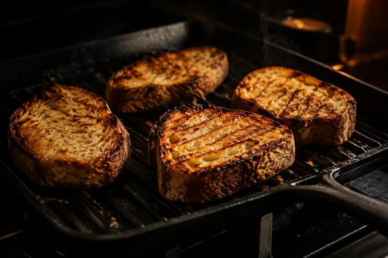 Brot rösten