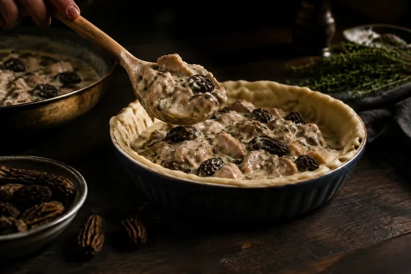 Morchelsauce kochen