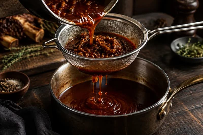 Sauce finish und Gremolata