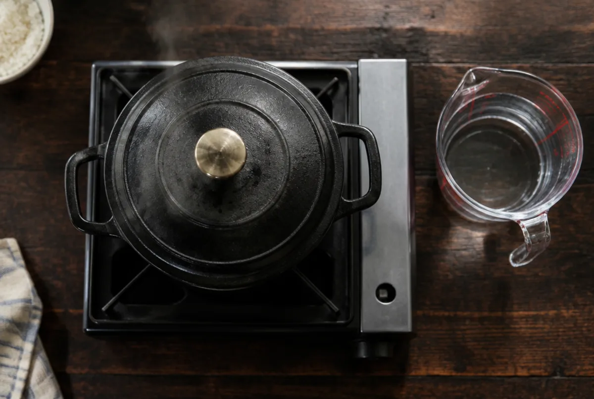Reis kochen