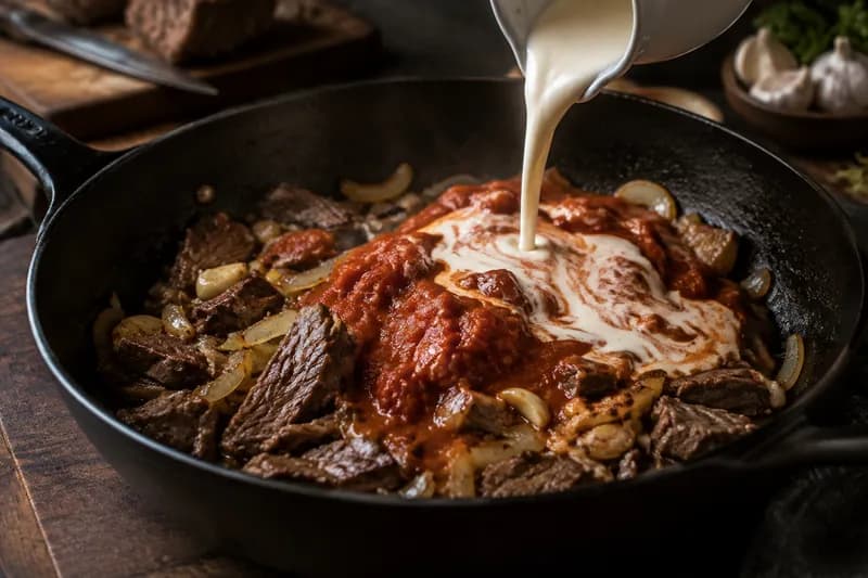 Reste-Sugo kochen