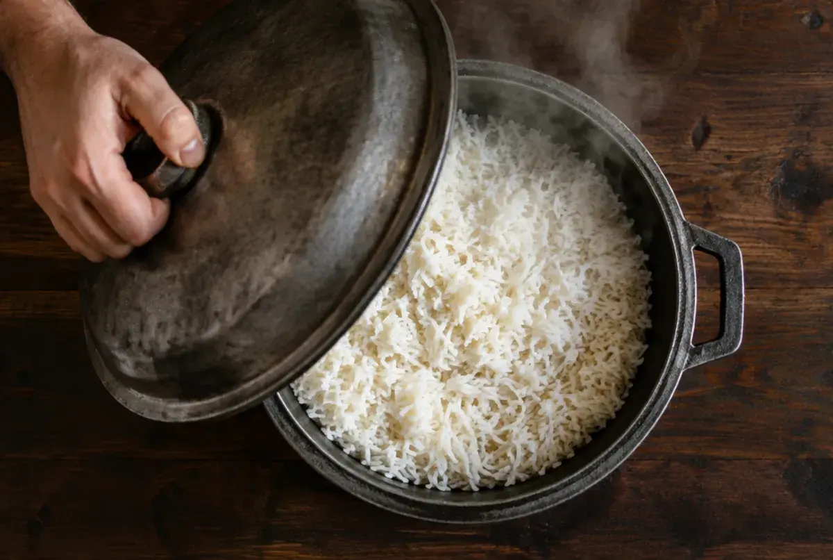 Reis kochen