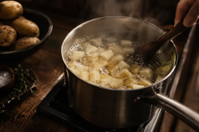 Kartoffeln vorkochen