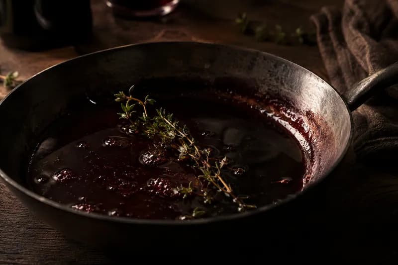 Portwein reduzieren