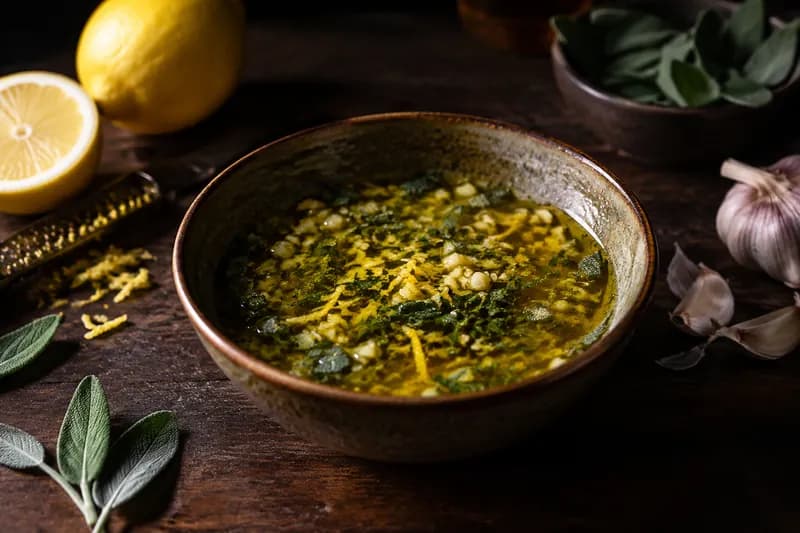 Marinade mischen