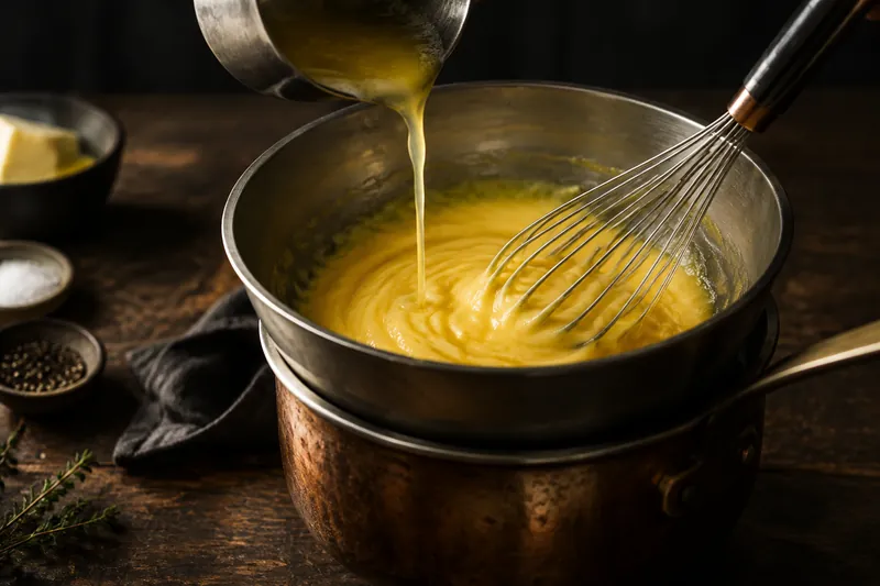 Béarnaise aufschlagen